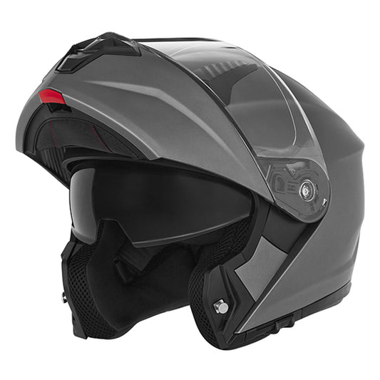 CASQUE MODULABLE NOX N968 MAT TITANIUM T61-62 XL - CE 22.06
