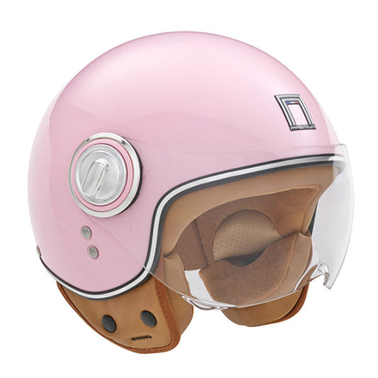 CASQUE JET NOX PREMIUM  IDOL ROSE PASTEL T55-56 S - CE 22.06