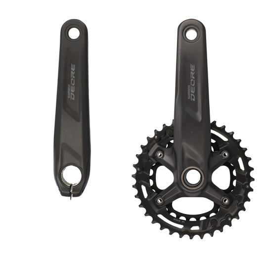 PEDALIER VTT DOUBLE 36-22D L170 ALU SHIMANO DEORE M4100 NOIR 10V 148 BOOST