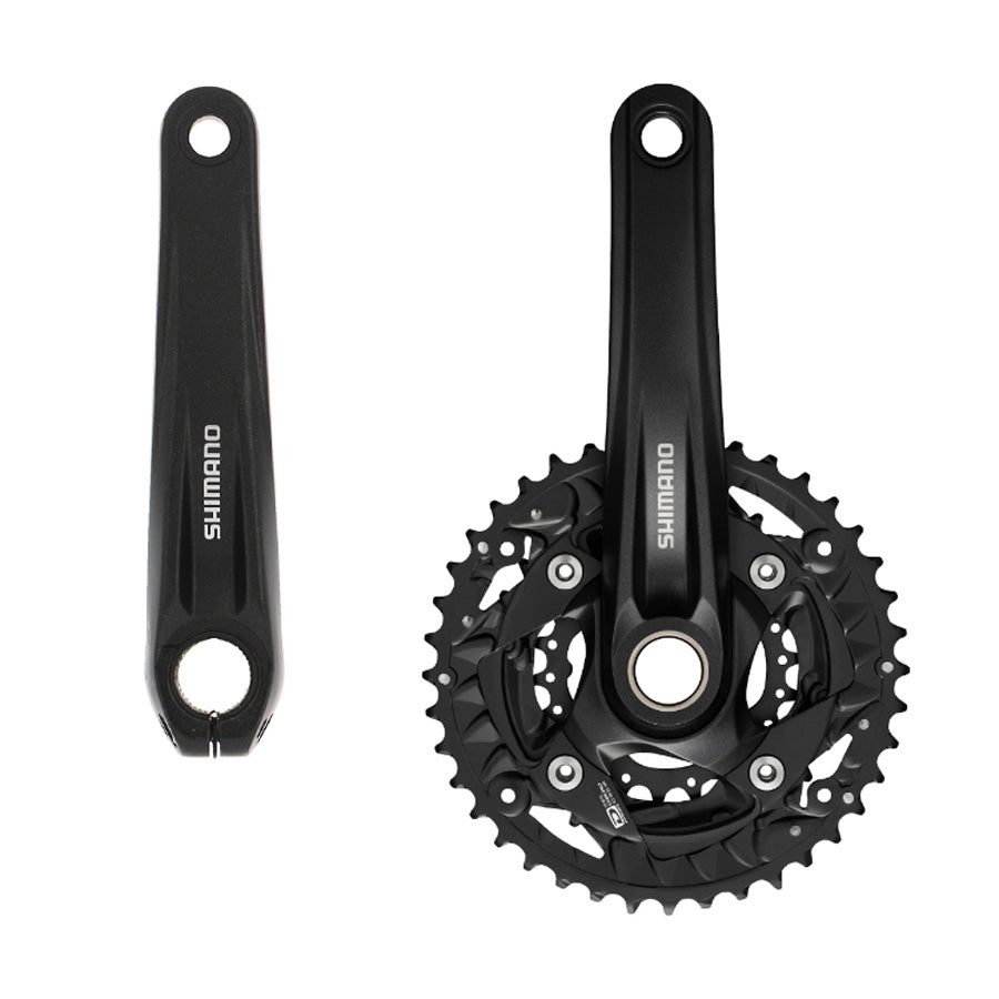 PEDALIER VTT TRIPLE 40-30-22D L175 ALU SHIMANO MT500 10V