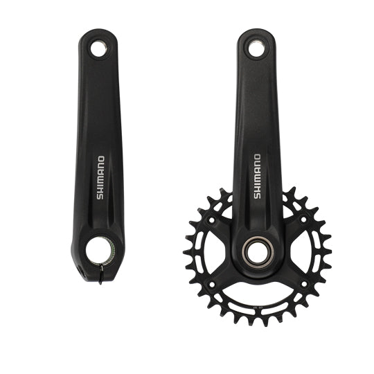 PEDALIER VTT MONO 30D L170 ALU SHIMANO MT510 NOIR 12V