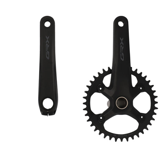 PEDALIER ROUTE/GRAVEL MONO 40D L172.5 SHIMANO GRX RX610 NOIR 12V