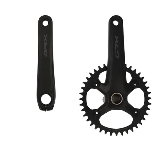 PEDALIER ROUTE/GRAVEL MONO 40D L172.5 SHIMANO GRX RX610 NOIR 12V