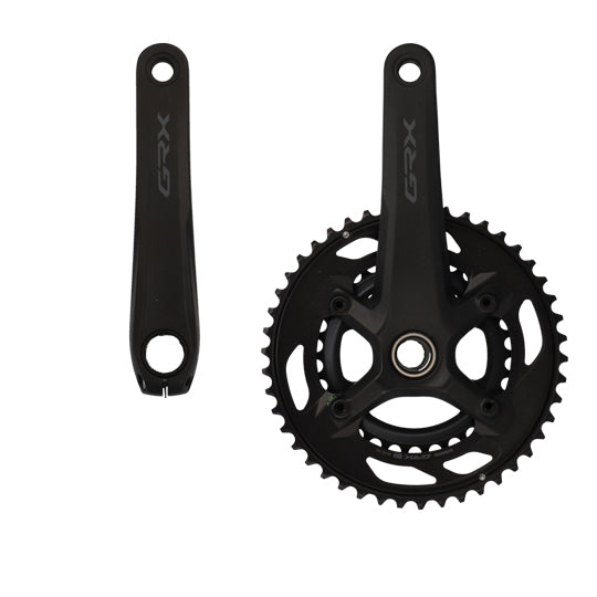 PEDALIER ROUTE/GRAVEL DOUBLE 46-30D L172.5 SHIMANO GRX RX610 NOIR 12V