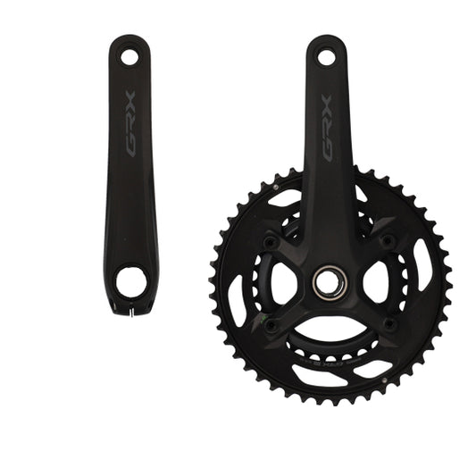 PEDALIER ROUTE/GRAVEL DOUBLE 46-30D L172.5 SHIMANO GRX RX610 NOIR 12V