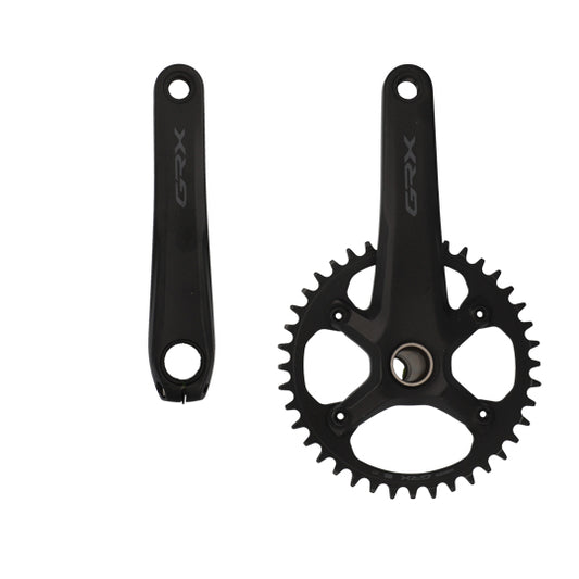 PEDALIER ROUTE/GRAVEL MONO 40D L175 SHIMANO GRX RX610 NOIR 12V