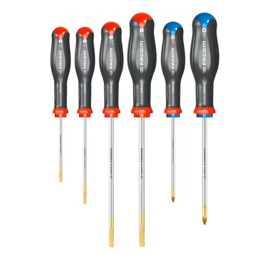 JEU DE 6 TOURNEVIS PROTWIST FACOM