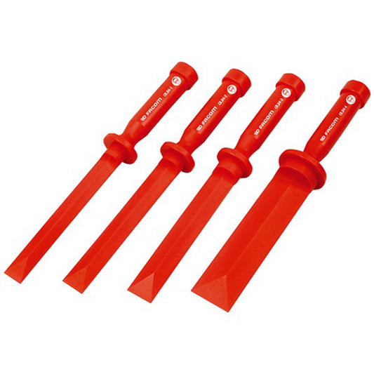 JEU DE 4 GRATTOIRS EN PLASTIQUE FACOM