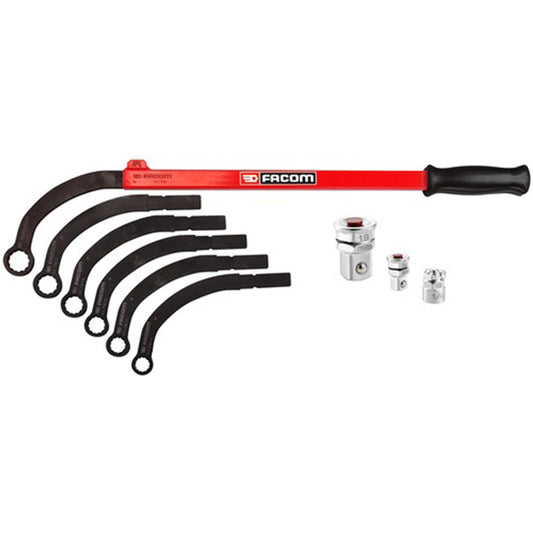 JEU DE 6 CLÉS POUR TENDEURS DE COURROIES FACOM