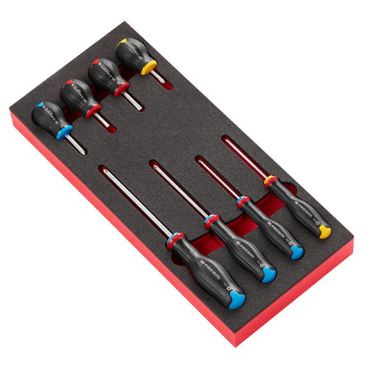 MODULE MOUSSE 8 TOURNEVIS PROTWISTDONT 4 BOULE FACOM