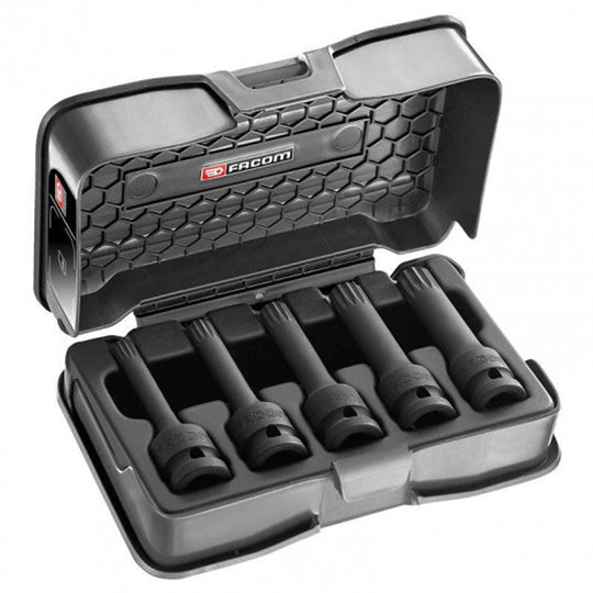 JEU DE 5 DOUILLES LONGUES IMPACT XZN MÂLES FACOM