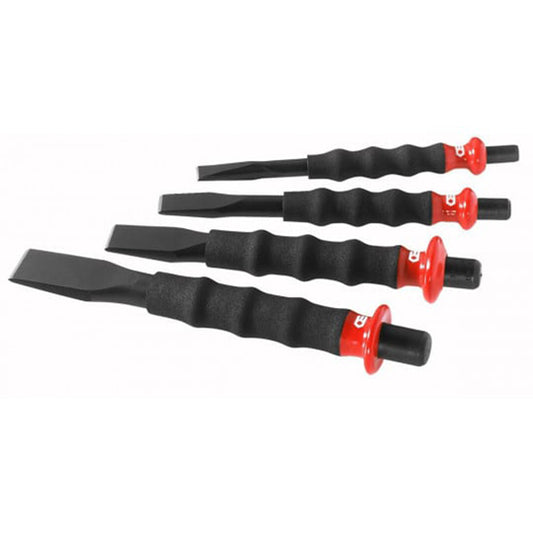 JEU DE 3 BURINS + 1 BÉDANE FACOM