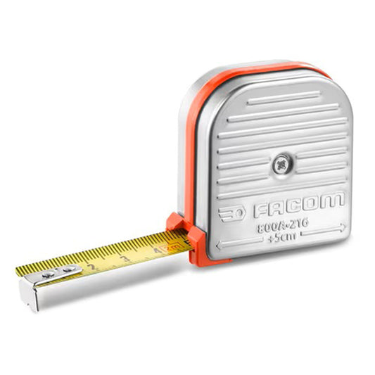 MÈTRE À RUBAN DE MÉCANICIEN BOÎTIER INOX FACOM