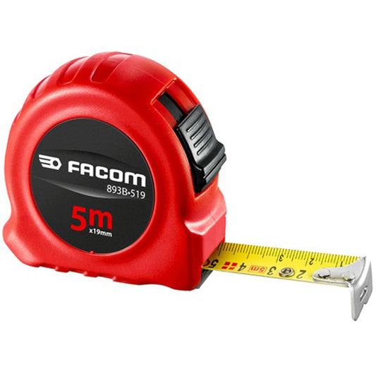 METRE A RUBAN 5MX19 MM FACOM DOUBLE FACE AVEC BLOCAGE
