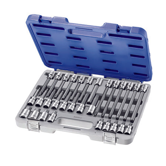 COFFRET DE DOUILLES TOURNEVIS TORX 32 PIÈCES - EXPERT - E200514