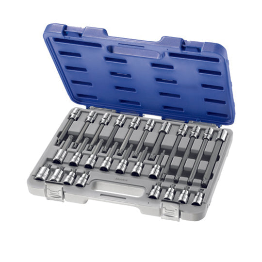 COFFRET DE DOUILLES TOURNEVIS XZN 26 PIÈCES - EXPERT - E200515