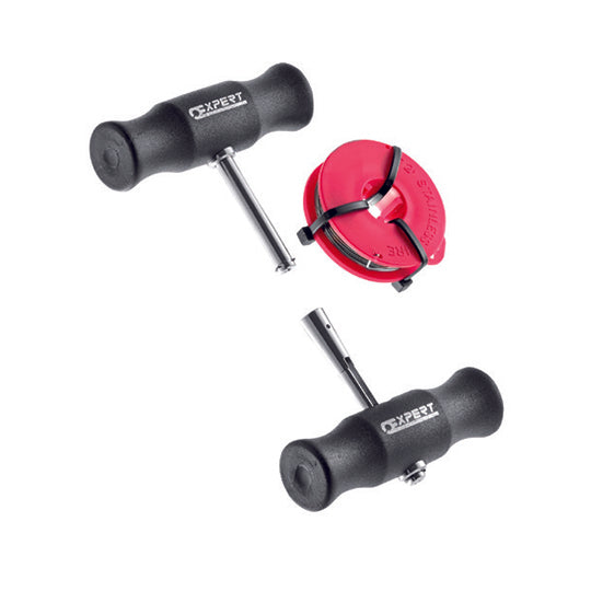 2 POIGNÉES DE TIRAGE + CORDE À PIANO - EXPERT - E201516