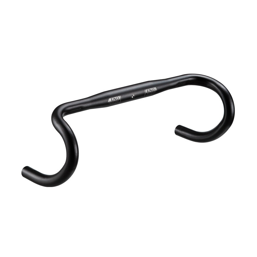 CINTRE ROUTE ALU D31.8 UNO 40 AXE/AXE (42 EXTERIEUR) NOIR (PROF.70MM/HT.125MM)