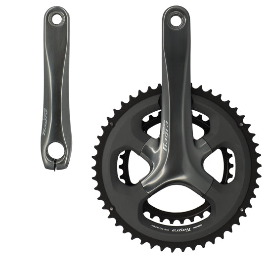PEDALIER ROUTE COMPACT 50-34D L175 SHIMANO TIAGRA 4700 NOIR 10V
