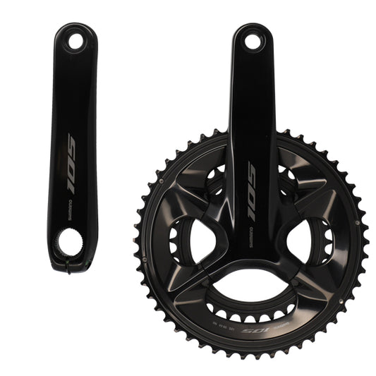 PEDALIER ROUTE COMPACT 50-34D L170 SHIMANO 105 R7100 NOIR 12V