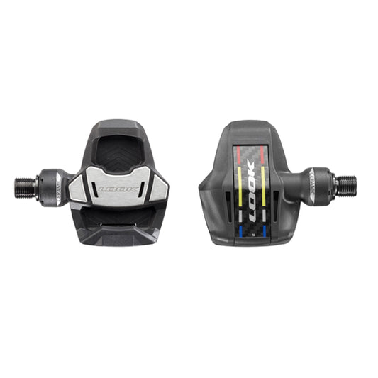 PEDALE ROUTE AUTO LOOK KEO 2 BLADE CARBONE TITANIUM CERAMIQUE 16 NOIR (PR)