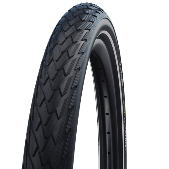 PNEU VTC/URBAIN 700X47C - 28X1.75 TR SCHWALBE GREEN MARATHON TT NOIR (47-622) VAE/EBIKE 50