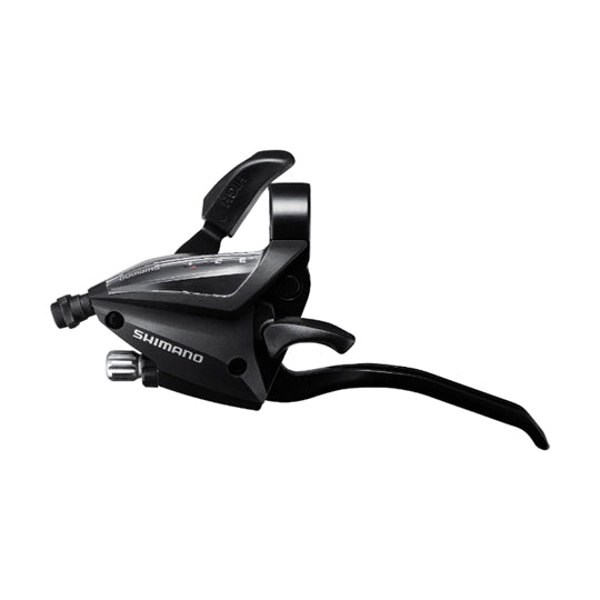 LEVIER/MANETTE VTT 3V. SHIMANO GAUCHE ST-EF500 V-BRAKE NOIR 4 DOIGTS