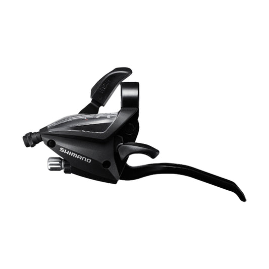 LEVIER/MANETTE VTT 3V. SHIMANO GAUCHE ST-EF500 V-BRAKE NOIR 4 DOIGTS