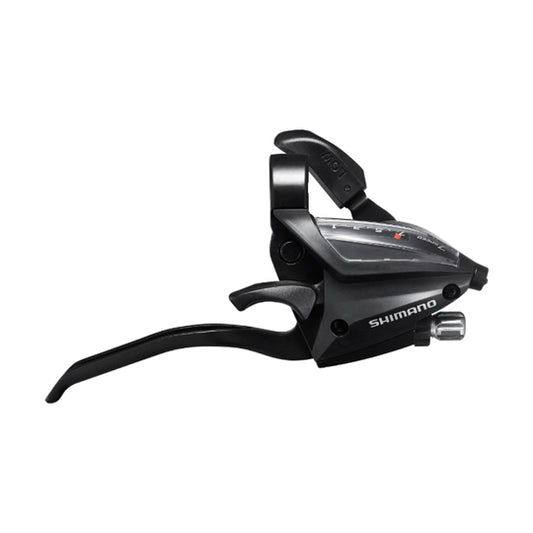 LEVIER/MANETTE VTT 7V. SHIMANO DROIT ST-EF500 V-BRAKE NOIR 4 DOIGTS