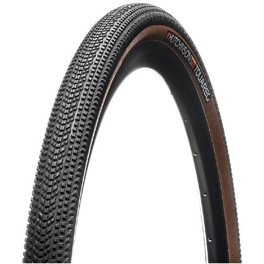 PNEU GRAVEL 700X50C TS HUTCHINSON TOUAREG HARDSKIN TLR NOIR/MARRON TAN (50-622)
