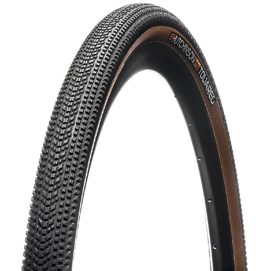 PNEU GRAVEL 650X47B TS HUTCHINSON TOUAREG TLR NOIR/MARRON TAN (47-584)