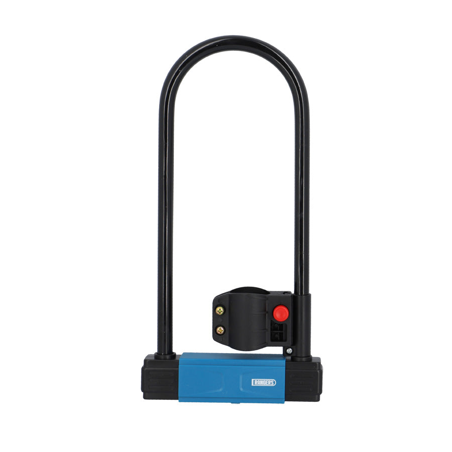 ANTIVOL VELO U 107 X 267MM RANGERS AVEC SUPPORT