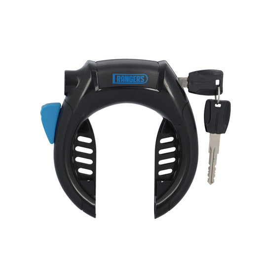 ANTIVOL VELO FER A CHEVAL RANGERS (OUVERTURE 58MM) CLE NON PRISONNIERE