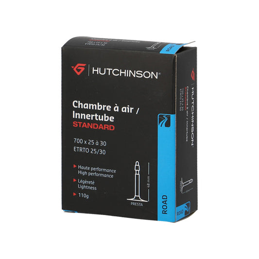 CHAMBRE A AIR VELO 700C (25/30-622) VP 48 MM HUTCHINSON STANDARD