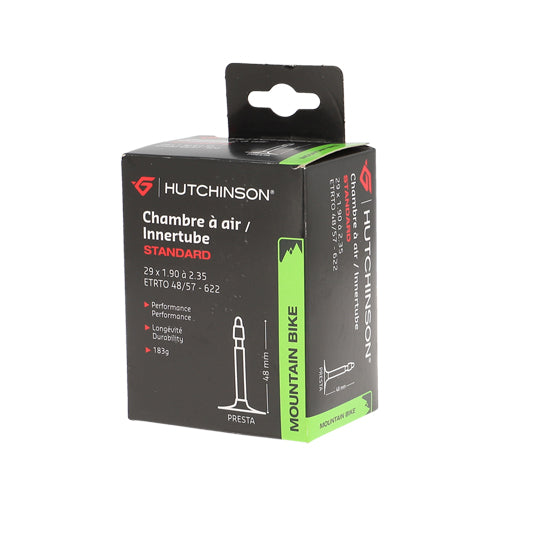 CHAMBRE A AIR VELO 29" X 1.90-2.35 (48/57-622) VP 48 MM HUTCHINSON STANDARD
