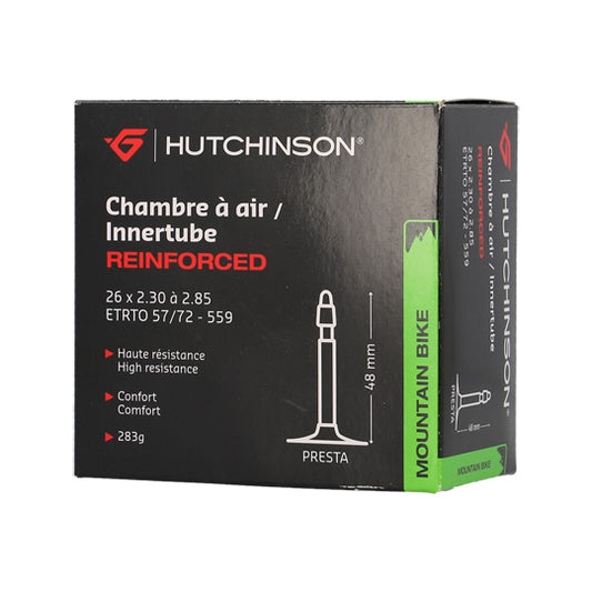 CHAMBRE A AIR VELO 26" X 2.30/2.85 (57/72-559) VP 48 MM HUTCHINSON KOLOSS RENFORCE