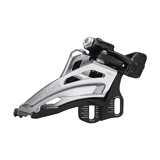 DERAILLEUR VTT AV SHIMANO DEORE M4100 MONTAGE SUR BOITIER TIRAGE AVANT (2X10)