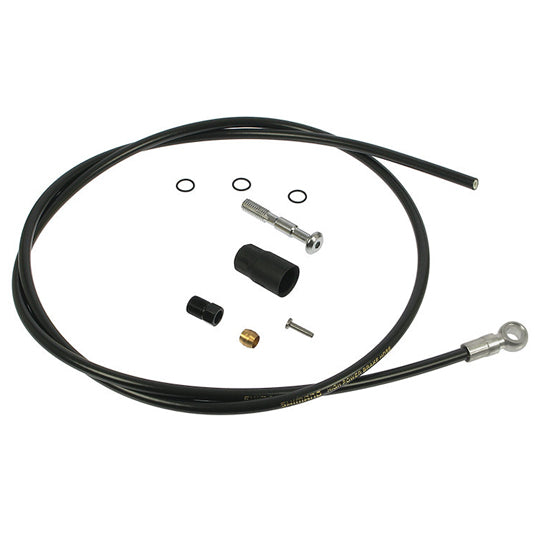DURITE SHIMANO POUR FREIN A DISQUE VTT 1700MM AVEC EMBOUT BH90 NOIR - GAINE HYDRAULIQUE