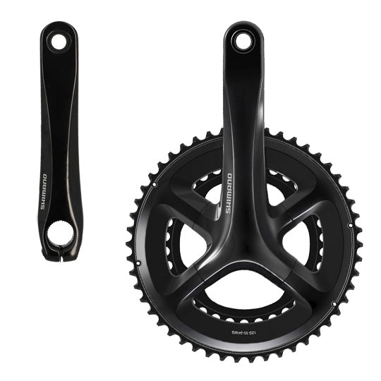 PEDALIER ROUTE COMPACT 50-34D L170 SHIMANO RS520 NOIR 12V