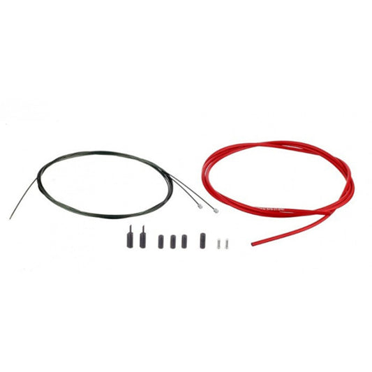 TRANSMISSION DERAILLEUR SHIMANO ROUGE-CABLE OPTISLIK (KIT TRANSMISSION2 CABLES-2 GAINES)