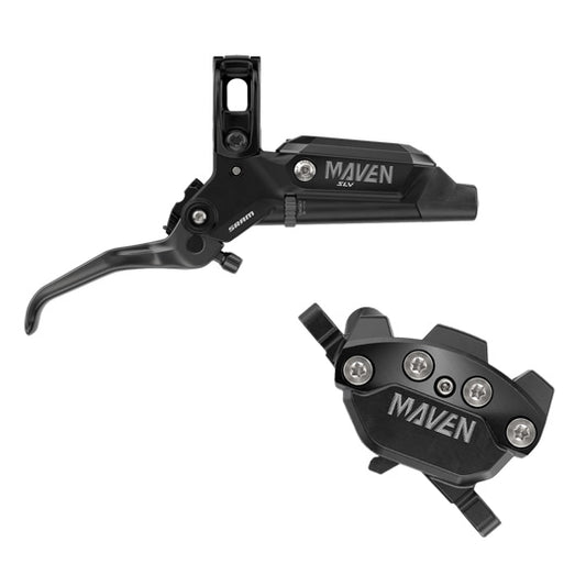 FREIN DISQUE AV/AR HYDRO SRAM MAVEN SILVER  NOIR POSTMOUNT 2000 MM (SANS DISQUE/SANS ADAPT