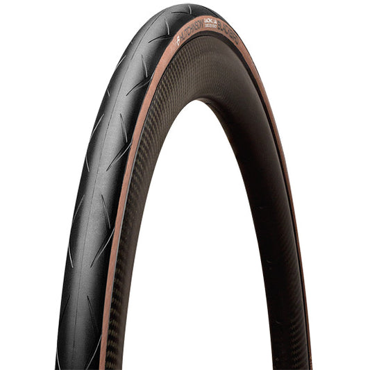 PNEU ROUTE 700X26 TS HUTCHINSON BLACKBIRD TT NOIR/MARRON TAN (26-622)