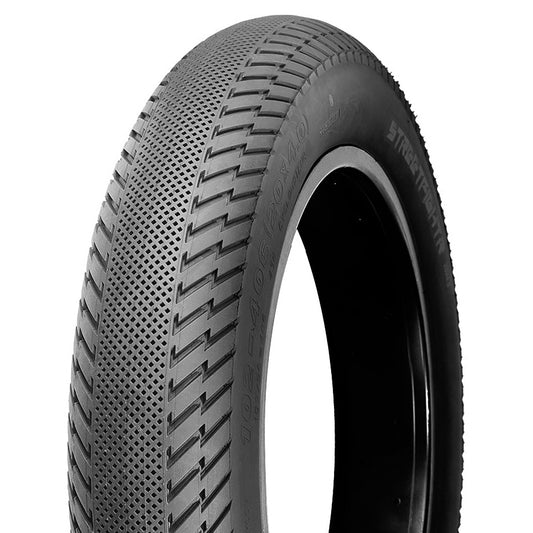 PNEU VTT 20X4.00 TR DELIUM STREET FIGHTR SA-313 FATBIKE TT NOIR (102-406) VAE/EBIKE 50 KM