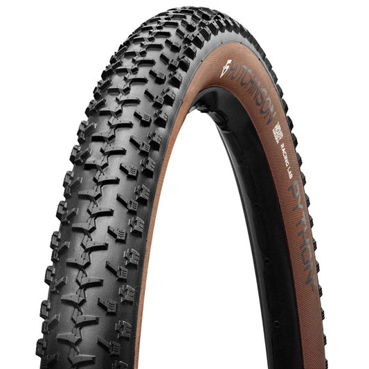 PNEU VTT 29X2.30 TS HUTCHINSON PYTHON 3 RACING LAB HARDSKIN TLR NOIR/MARRON TAN (55-622)