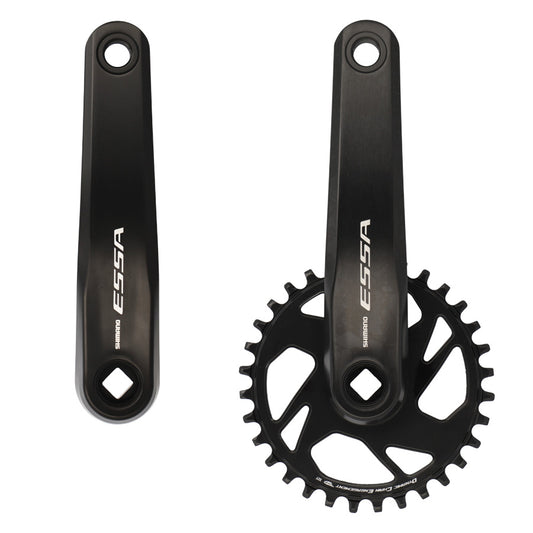 PEDALIER VTT MONO 32D L170 ALU SHIMANO ESSA FC-U2000 NOIR 8/7V (AXE )