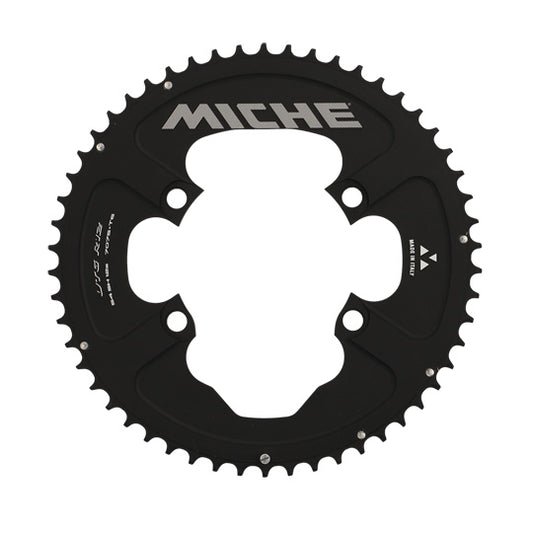 PLATEAU ROUTE DIAM 110 EXTER 54DTS NOIR R81 (COMP.SHIMANO ULTEGRA 8100 12 V) MICHE 4