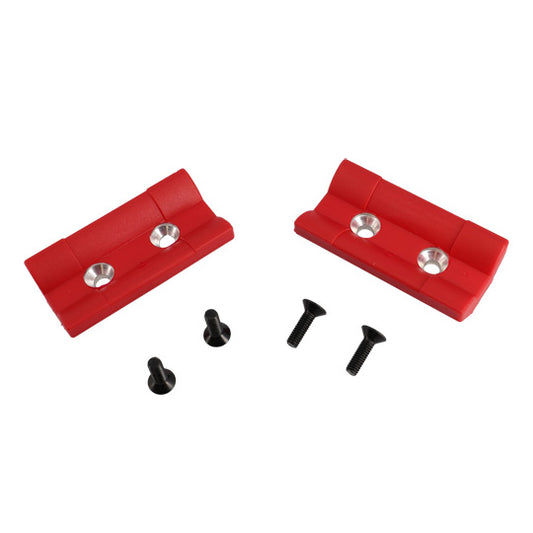 MACHOIRE/MORS POUR PIED D'ATELIER VELO OPTIMIZ LEVAGE ELECTRIQUE ROUGE (REF 517345)