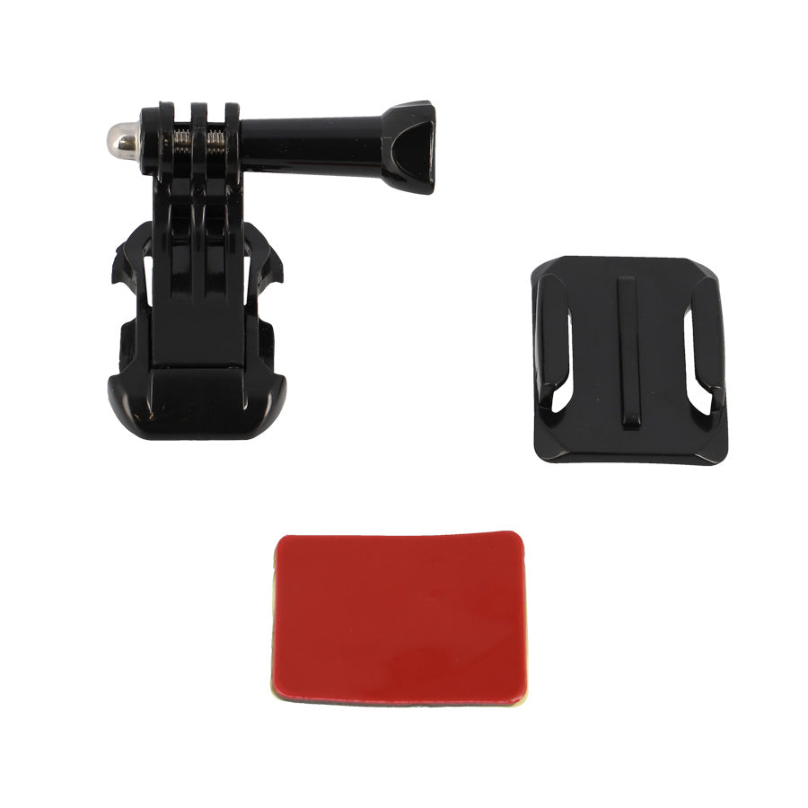 SUPPORT ECLAIRAGE VELO KHEAX RIGEL DUAL FIXATION CURVE CASQUE 3M TRIPOD NOIR
