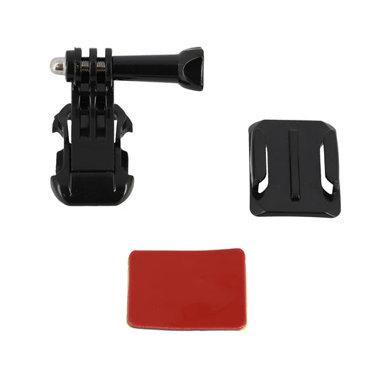 SUPPORT ECLAIRAGE VELO KHEAX RIGEL DUAL FIXATION CURVE CASQUE 3M TRIPOD NOIR