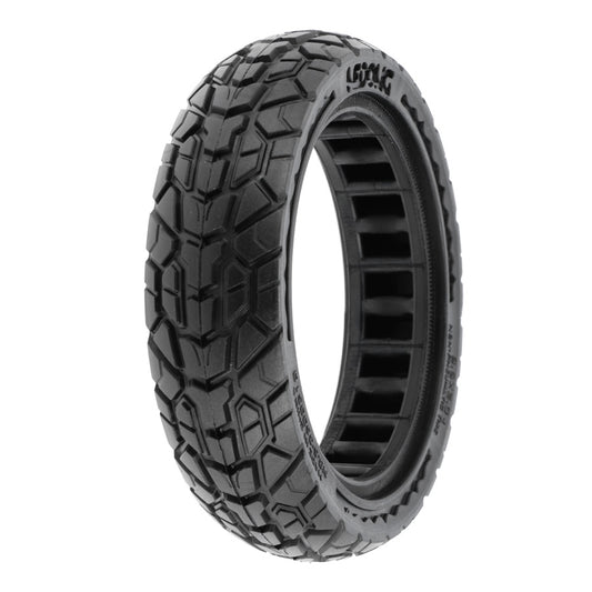 PNEU TROTTINETTE ELECTRIQUE 8.5"X2.00 (50/75-6.1) PLEIN ALVEOLE NOIR - PROFIL OFF ROAD -